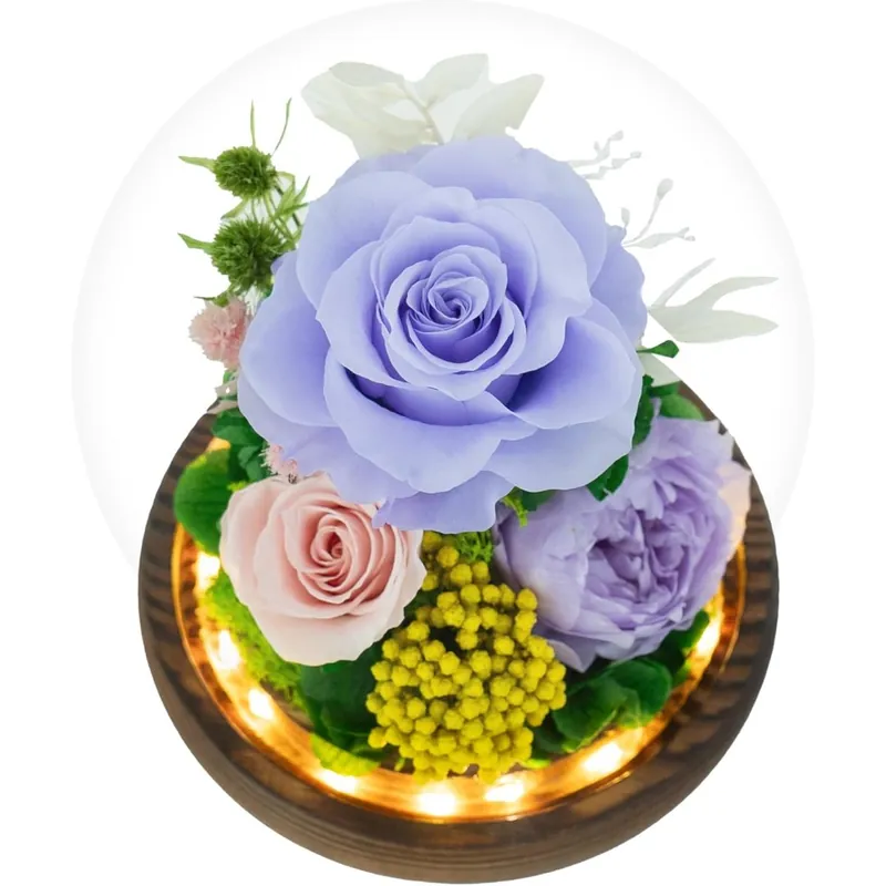 Romance Promises | Glass Dome Forever Light Purple