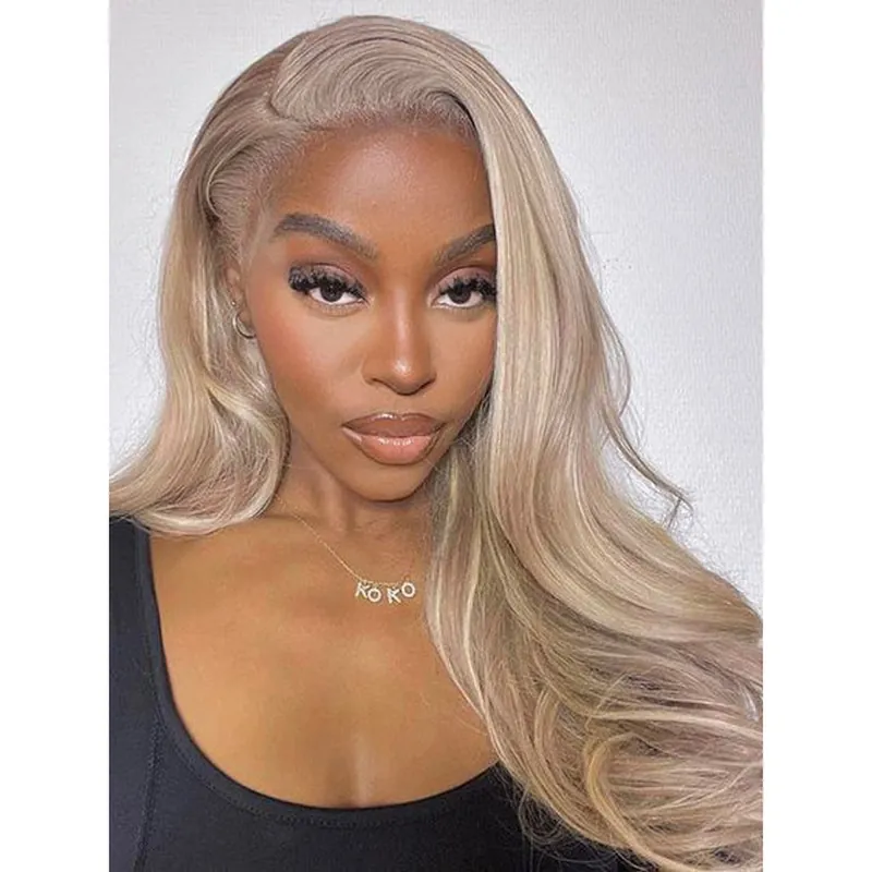 [Wear & Go] Pre-Everything Blonde Balayage Highlights Glueless 5x5/ 13x6 Lace Frontal Wig
