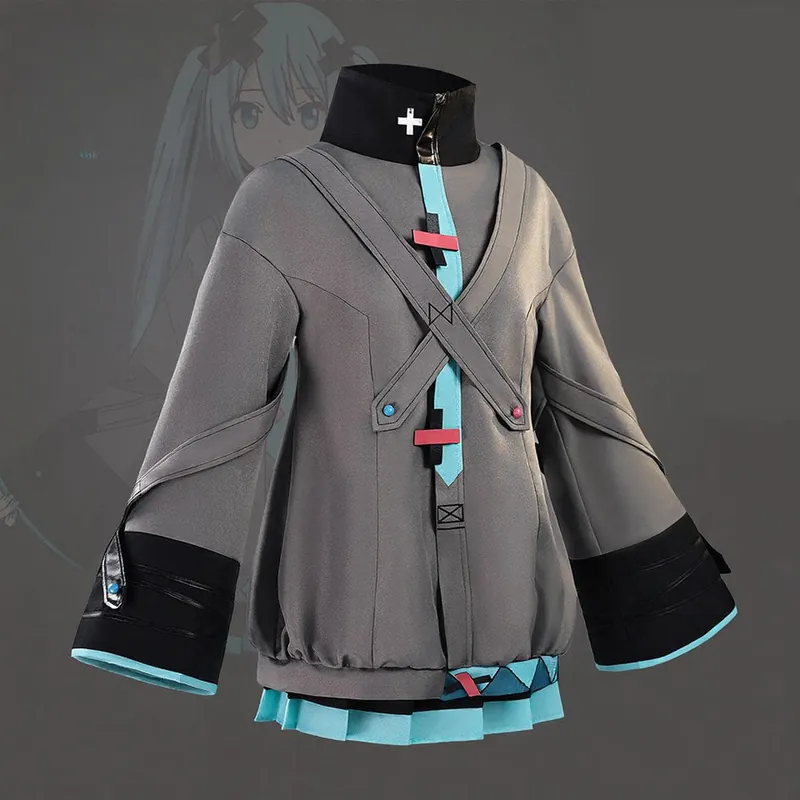 【Nekocos】The Movie: The Miku Who Can’t Sing Cosplay Hatsune Miku Cosplay Costume | In Stock