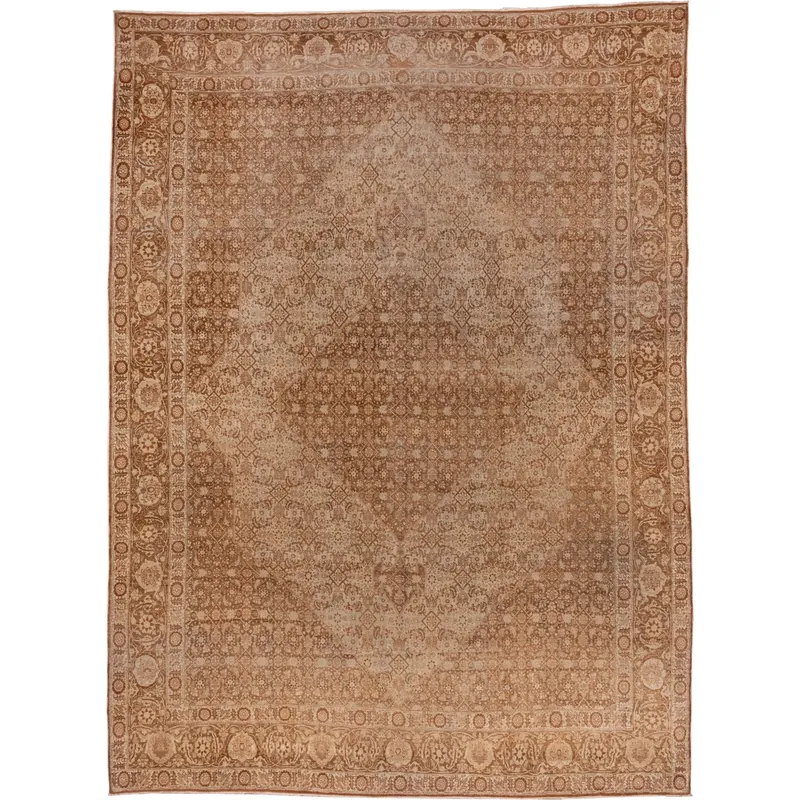 Antique Tabriz Area Rug (9' x 12')