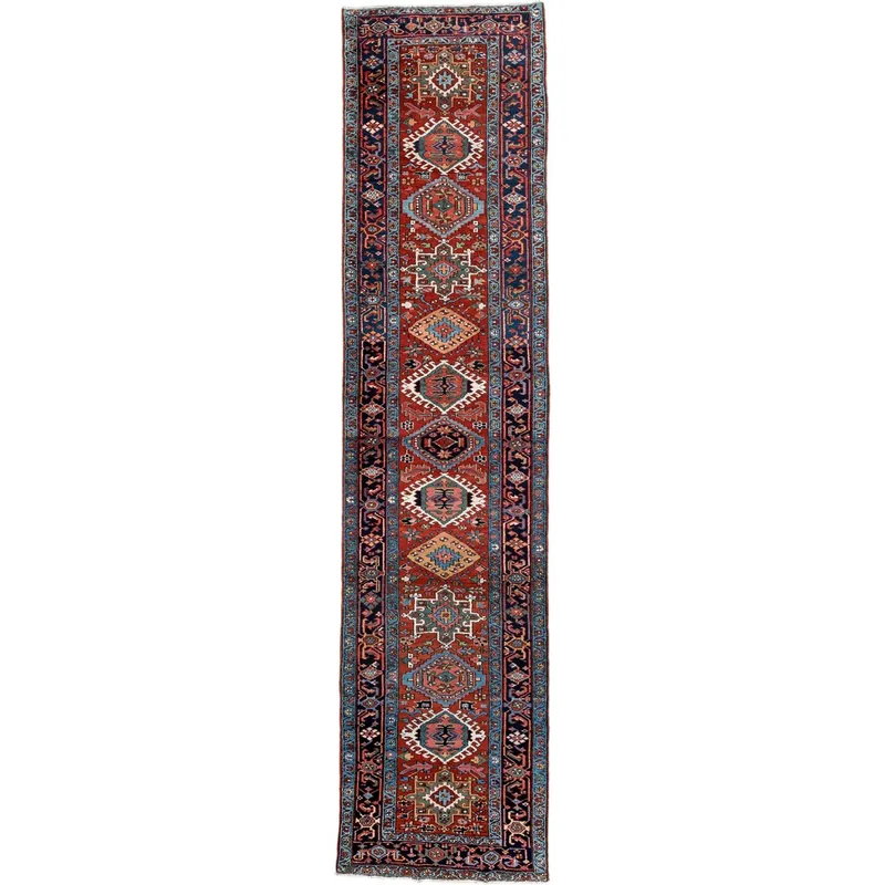 Antique Karaje Runner Rug (3' x 15')