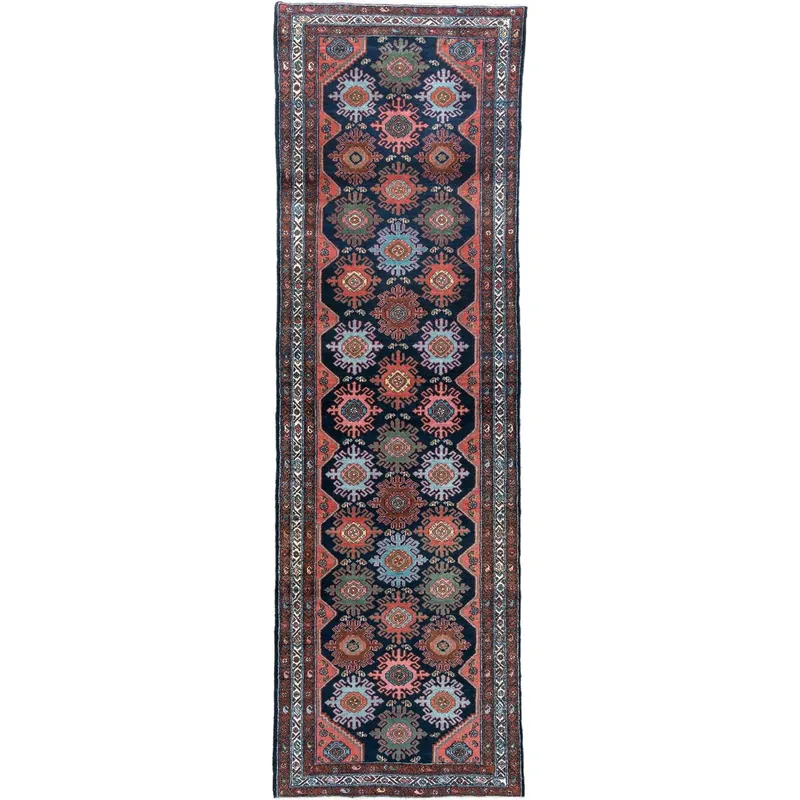 Antique Malayer Runner Rug (3' x 9')