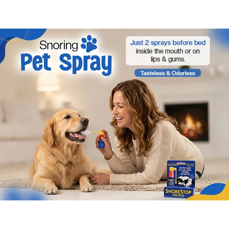 SnoreStop for Pets Anti-Snoring Spray