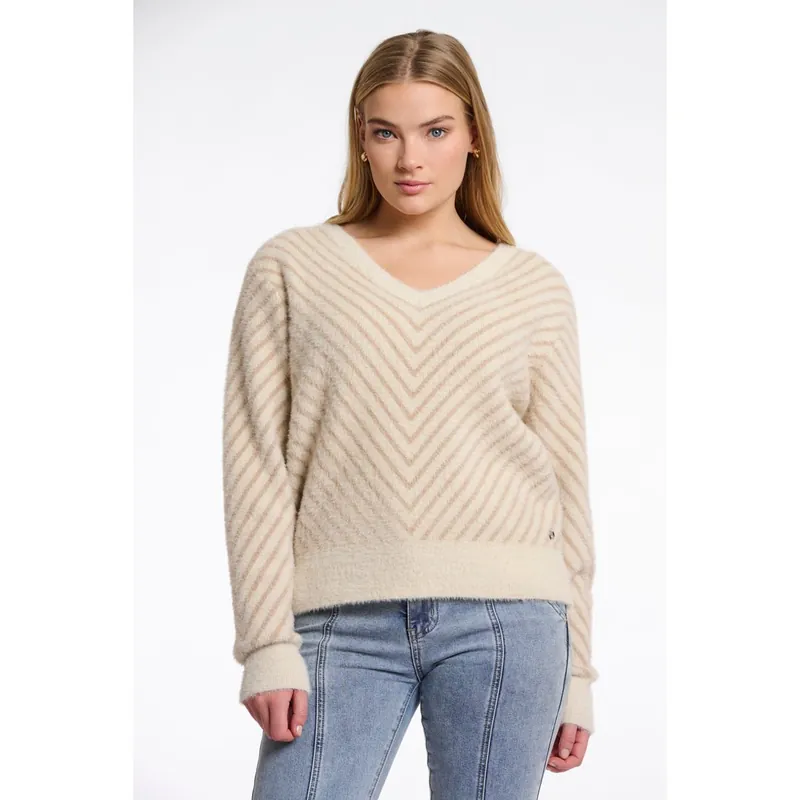 Rino & Pelle Raffi Knit V Neck Sweater